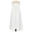 White Strappy Midi Dress - Loewe