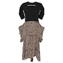 Black Leopard Print Spring Summer 2018 Dress - Balenciaga
