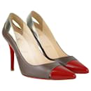 Tri Color Pointed Toe Pumps - Christian Louboutin