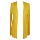 Cardigan de manga comprida amarelo - M Missoni