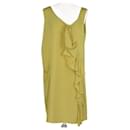 Yellow Sleeveless Midi Dress - Marni