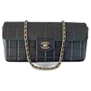 East West-Handtasche mit Schokoriegel - Chanel