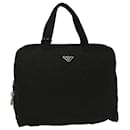 PRADA Hand Bag Nylon Black Auth ar10178 - Prada