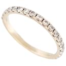 ALLIANCE T RING51 COMPLETE PAVING 30 diamants 0.87yellow gold ct 18K DIAMONDS RING - Autre Marque
