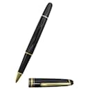 PENNA ROLLER IN RESINA MONTBLANC MEISTERSTUCK CLASSIC ORO VINTAGE - Montblanc