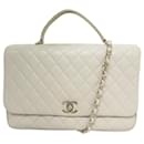 SAC A MAIN CHANEL COCO HANDLE FERMOIR TIMELESS BANDOULIERE CUIR HAND BAG - Chanel