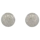 NEW CHRISTIAN DIOR CLIP EARRINGS ENGRAVED DIOR OBLIQUE EARRINGS - Christian Dior