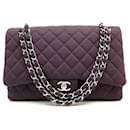 NEW CHANEL CLASSIC TIMELESS MAXI JUMBO JERSEY QUILTED BAG HANDBAG - Chanel