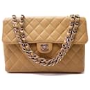 SAC A MAIN CHANEL TIMELESS CLASSIQUE JUMBO BANDOULIERE CUIR MATELASSE BAG - Chanel