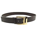 NEW ST DUPONT BELT 7402060 taille 80 BROWN LEATHER BOX LEATHER BELT - St Dupont