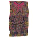 Pink floral and paisley printed scarf - Etro
