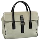 GUCCI Hand Bag Suede Leather Beige 000 0844 auth 53662 - Gucci