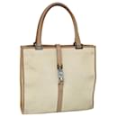 GUCCI GG Canvas Jackie Hand Bag Beige Brown Auth 54800 - Gucci
