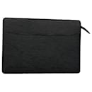 LOUIS VUITTON Epi Pochette Homme Clutch Bag Black M52522 LV Auth th4042 - Louis Vuitton
