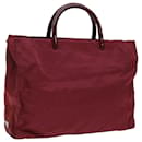 PRADA Hand Bag Nylon Red Auth ti1240 - Prada