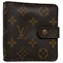 LOUIS VUITTON Monogram Compact zip Wallet M61667 TB de autenticación de LV877 - Louis Vuitton