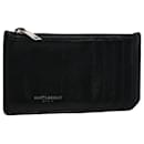 SAINT LAURENT Kartenetui Leder Schwarz Auth hk871 - Saint Laurent