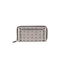 MCM Visetos Studded Zippy Wallet  Leather Long Wallet in Excellent condition