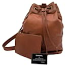 Chanel Drawstring Backpack and Crossbody Bag