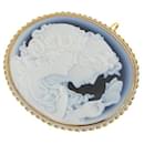 Chalcedony Cameo Brooch - & Other Stories