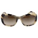 cream/Black sunglasses - Burberry