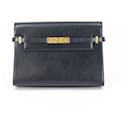 Leather Manhattan Box Bag - Yves Saint Laurent