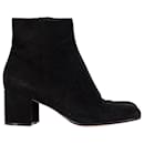 Gianvito Rossi Joelle Ankle Boots in Black Suede