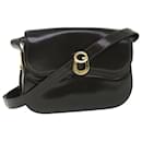 GUCCI Shoulder Bag Leather Brown Auth ep1904 - Gucci