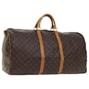 Louis Vuitton Monogram Keepall Bandouliere 60 Boston Bag M.41412 LV Auth bs8477