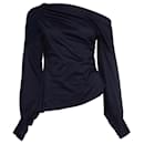 Peter Pilotto, dark blue assymetric off shoulder top - Autre Marque