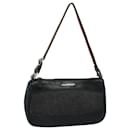 GUCCI Web Sherry Line Shoulder Pouch Canvas Black Red 92821 204991 auth 54532 - Gucci