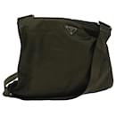 PRADA Shoulder Bag Nylon Khaki Auth ar10326 - Prada