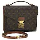 Louis Vuitton-Monogramm Monceau 28 Handtasche 2Weg M51185 LV Auth 54233