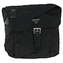 PRADA Shoulder Bag Nylon Black Auth ar10302 - Prada