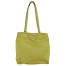 Prada Tote Bag Nylon Green Auth 54551