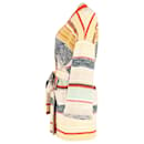 Missoni Belted Striped Cardigan in Multicolor Wool