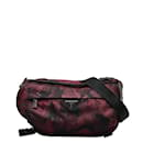 Prada Nylon Camouflage Shoulder Messenger Bag VA0991 in Very Good Condition