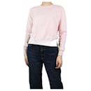 Pale pink crewneck sweater - size M - Alexandra Golovanoff
