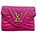Louis Vuitton "New Wave" freesia wallet