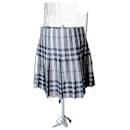 Burberry pleated mini skirt