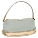 GUCCI Borsa A Mano In Tela Di Nylon Azzurro 039 1133 auth 54352 - Gucci