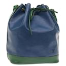 LOUIS VUITTON Epi Bicolor Noe Shoulder Bag Green Blue M44044 LV Auth 54646 - Louis Vuitton