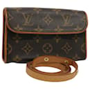 LOUIS VUITTON Monogram Pochette Florentine Waist bag M51855 LV Auth ar10381b - Louis Vuitton