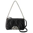 The Seal Small Bag - Alexander Mcqueen - Leather - Black