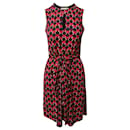 Tory Burch Printed Mid-length Dress in Multicolor Polyester