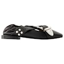 AJ928 Sandals - Toga Pulla - Leather - Black