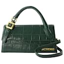 Le Chiquito Long Boucle Bag - Jacquemus - Leather - Dark Green