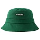 Sombrero de pescador Le Bob Gadjo - Jacquemus - Algodón - Verde
