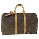 Louis Vuitton-Monogramm Keepall 45 Boston Bag M.41428 LV Auth 54259