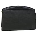 LOUIS VUITTON Epi Trousse Crete Clutch Bag Black M48402 LV Auth 55151 - Louis Vuitton